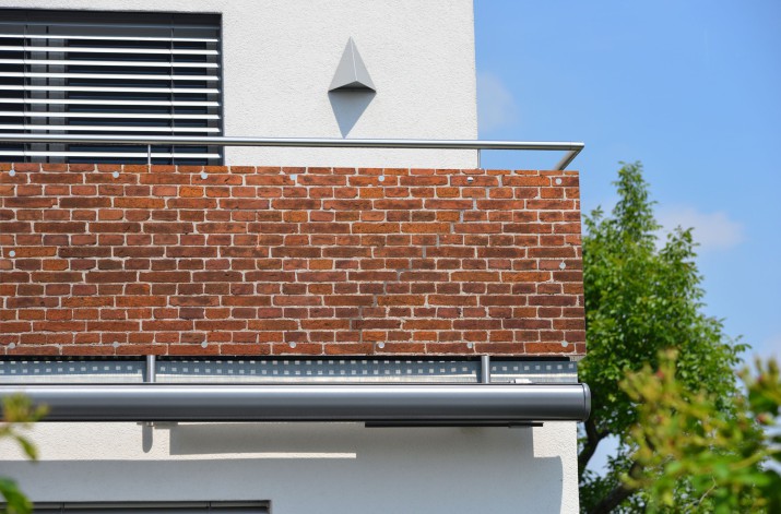 Osłona balkonowa baner dekoracyjny na balkon 67214