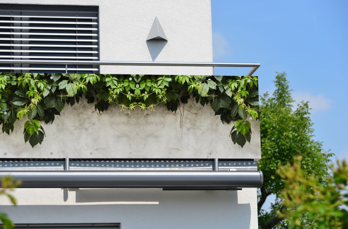 Baner ozdobny na balkon osłona dekoracyjna 67232