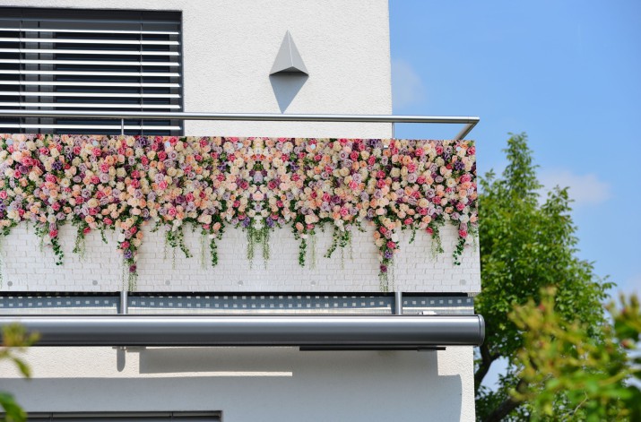 Osłona balkonowa baner dekoracyjny na balkon 67216 - zdjęcie 1