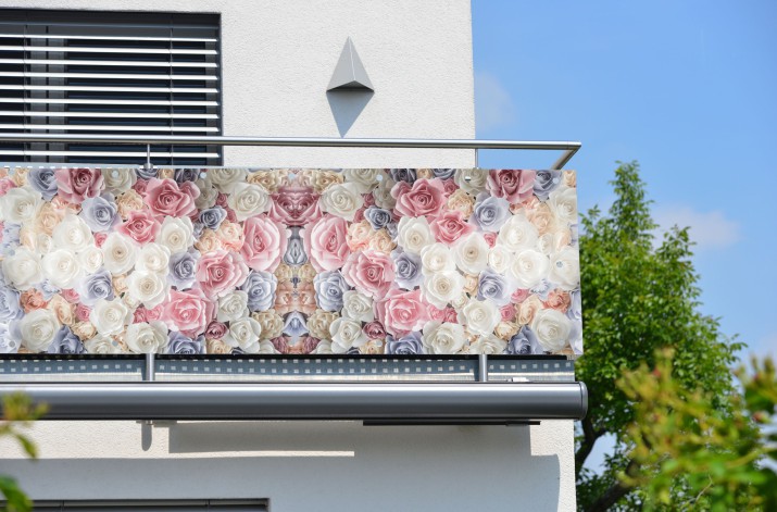 Osłona na balkon baner dekoracyjny na balkon 67225 - zdjęcie 1
