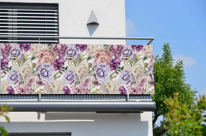 Osłona dekoracyjna baner ozdobny na balkon 67218