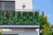 Baner ozdobny na balkon osłona dekoracyjna 67230 Naklejkomania - zdjecie 1 - miniatura