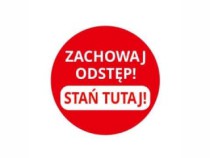 Naklejki na podłogę