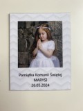 Podziękowanie dla gości Komunia Święta magnes ze zdjęciem dziecka polaroid 66608 Naklejkomania - zdjecie 2 - miniatura