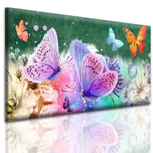 Obrazy na ścianę Zaczarowane motyle 41652 Naklejkomania - zdjecie 1