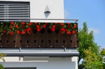 Baner ozdobny na balkon osłona dekoracyjna 67238 Naklejkomania - zdjecie 1 - miniatura