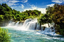Fototapeta ścienna Wodospad Krka 42170 Chorwacja Naklejkomania - zdjecie 3 - miniatura