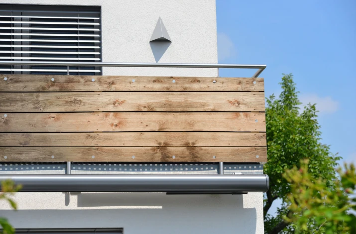 Osłona balkonowa baner dekoracyjny na balkon maskownica 67267