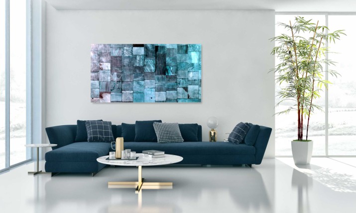 WYPRZEDAŻ 100x200 Obrazy na ścianę do salonu sypialni abstrakcja, geometria 20462 - zdjęcie 2