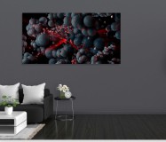 Obrazy na ścianę do salonu sypialni abstrakcja 3D 20460 Naklejkomania - zdjecie 2 - miniatura