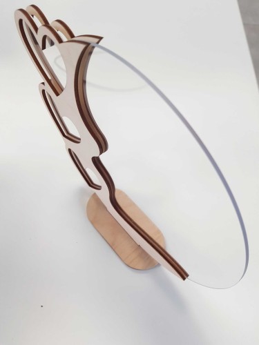 Statuetka prezent, pamiątka I Komunii Świętej, 24635 pleksi + sklejka - zdjęcie 2