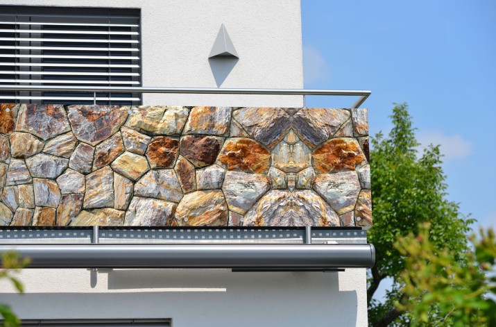 Osłona balkonowa baner dekoracyjny na balkon maskownica 67269 - zdjęcie 1