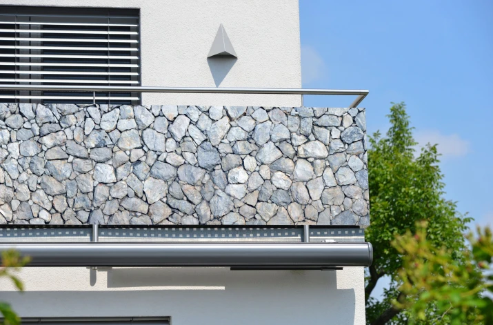 Baner ozdobny na balkon dekoracyjna osłona balkonowa 67270