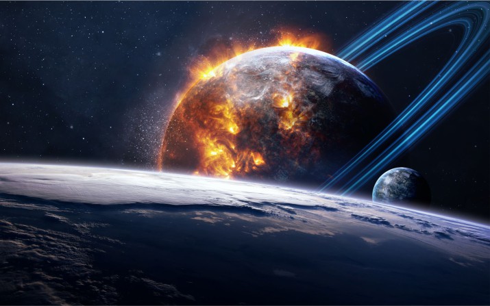 Kosmos Fototapeta ścienna 42443 - zdjęcie 2