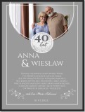 Prezent na rocznicę ślubu, plakat dekoracyjny 20558 Naklejkomania - zdjecie 1 - miniatura