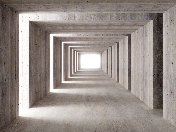 Fototapeta ścienna efekt 3d  Tunel 42462 - zdjęcie 2