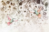 Fototapeta na ścianę ptaki wśród kwiatów, 21110 Naklejkomania - zdjecie 2 - miniatura