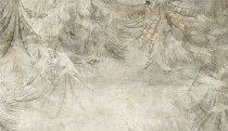 Tapeta Flizelinowa na ścianę liście tropikalne 42523 Naklejkomania - zdjecie 2 - miniatura