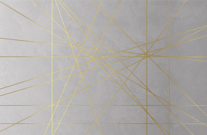 Fototapety na ścianę geometryczne złote linie 42554 - zdjęcie 2