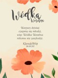 Etykiety naklejki na wódkę weselną 72202 Naklejkomania - zdjecie 1 - miniatura