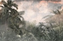 Tapeta Flizelinowa na ściany dżungla w blasku 42567 Naklejkomania - zdjecie 2 - miniatura