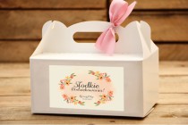 Etykiety naklejki na pudełka na ciasta weselne, słodkie podziękowanie zestaw 54 sztuk, 72001 Naklejkomania - zdjecie 2 - miniatura