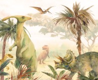 Tapeta Flizelinowa na ściany świat dinozaurów 42565 Naklejkomania - zdjecie 2 - miniatura