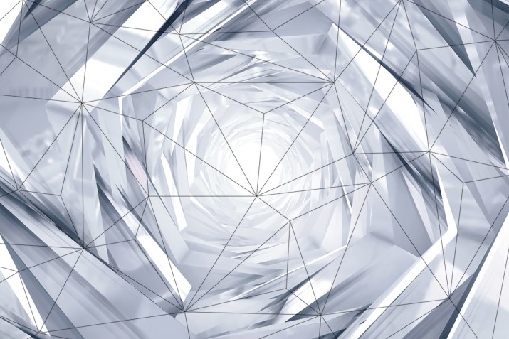 Fototapeta na ścianę abstrakcja geometria 41836 - zdjęcie 2