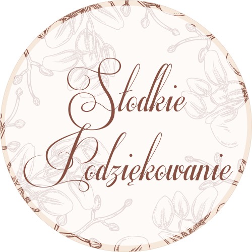 Naklejki na upominki dla gości podziękowanie Ślub wesele 24 sztuki 72412 - zdjęcie 3