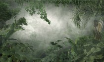 Tapeta Flizelinowa na ścianę magia lasu deszczowego 42597 Naklejkomania - zdjecie 2 - miniatura