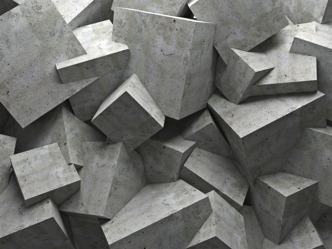 Fototapeta na ścianę  beton geometria 64065 - zdjęcie 2