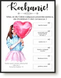 Prezent na Dzień Chłopaka, Walentynki plakat z zabawnymi kuponami 61415 Naklejkomania - zdjecie 1 - miniatura