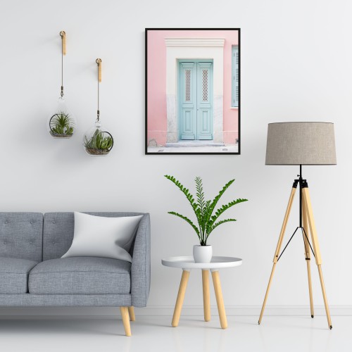 Plakat na ścianę poster z pięknym widokiem na drzwi 61475 - zdjęcie 2
