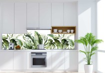 Panel szklany do kuchni  23025 zieleń Naklejkomania - zdjecie 1 - miniatura