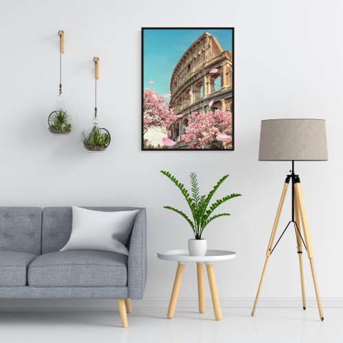 Plakat na ścianę poster z cudownym widokiem na Koloseum 61471 - zdjęcie 2