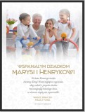 Prezenty na dzień babci i dzień dziadka, plakat ze zdjęciem 20580 Naklejkomania - zdjecie 1 - miniatura