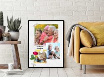Prezent na Dzień Babci, Dzień Dziadka plakat ze zdjęć 20581 Naklejkomania - zdjecie 2 - miniatura