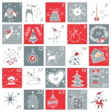 Naklejki świąteczne nalepki na kalendarze adwentowe DIY 66707 Naklejkomania - zdjecie 1 - miniatura
