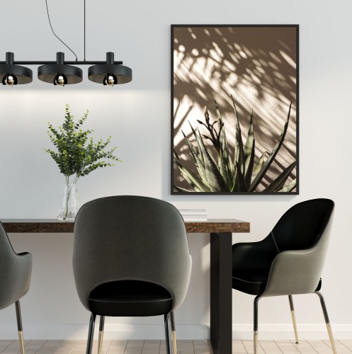Plakat na ścianę poster aloes w cieniu 61597 - zdjęcie 2