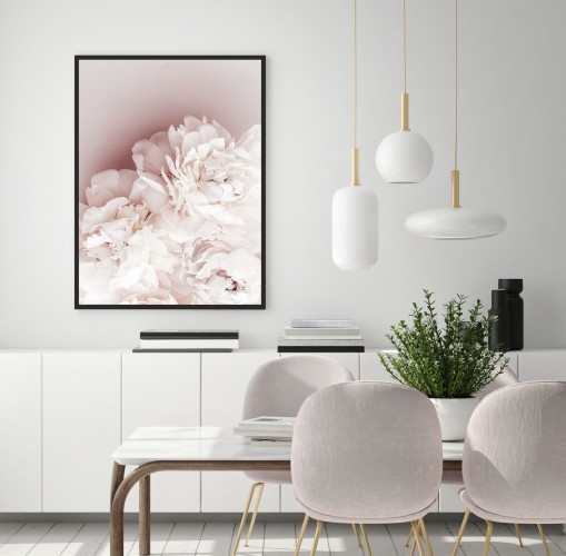 Plakat na ścianę poster kwiaty różowe 61608 - zdjęcie 2