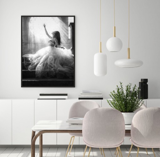 Plakat na ścianę poster muśnięcie światłem 61559 - zdjęcie 2