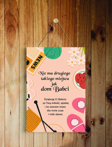 Tabliczka upominek na Dzień Babci 42721 - zdjęcie 2