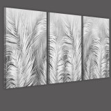 Obrazy tryptyki na ścianę ścienne liście palmy 32124 Naklejkomania - zdjecie 2 - miniatura