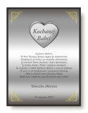 Prezent na Dzień Babci plakat z życzeniami 61616 Naklejkomania - zdjecie 1 - miniatura