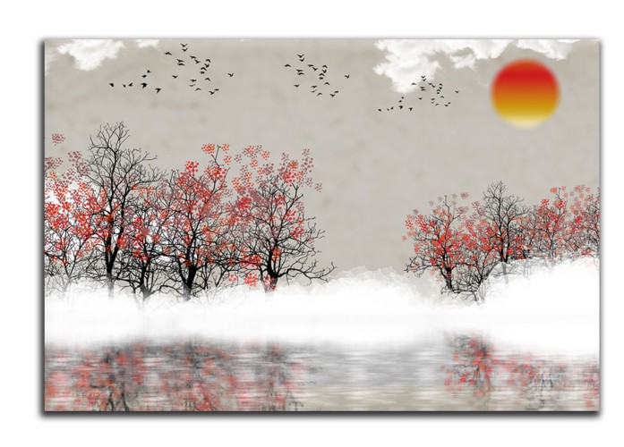 Obrazy na ścianę piękno jesieni 32149 Naklejkomania - zdjecie 1