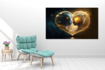 Obrazy na ścianę serce miłość Naklejkomania - zdjecie 3 - miniatura
