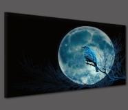 Obrazy na ścianę ptak na tle księżyca 32179 Naklejkomania - zdjecie 2 - miniatura