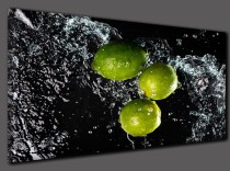 Obrazy na ścianę limonki w wodzie Naklejkomania - zdjecie 2 - miniatura
