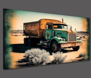 Obrazy na ścianę ciężarówka vintage Naklejkomania - zdjecie 2 - miniatura