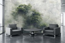 Fototapeta ścienna drzewa we mgle Naklejkomania - zdjecie 1 - miniatura